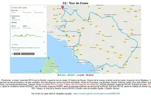 Circuit C2 tour de Cozes